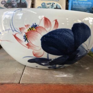 Blue-lotus-with-red-flower-1-scaled-1-300x300 Chinese Bowl Lotus Pot- Blue Lotus with Red Flower