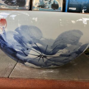 Blue-lotus-with-red-flower-2-scaled-1-300x300 Chinese Bowl Lotus Pot- Blue Lotus with Red Flower