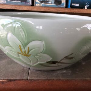 Green-flower-2-scaled-1-300x300 Chinese Bowl Lotus Pot- Green Flower