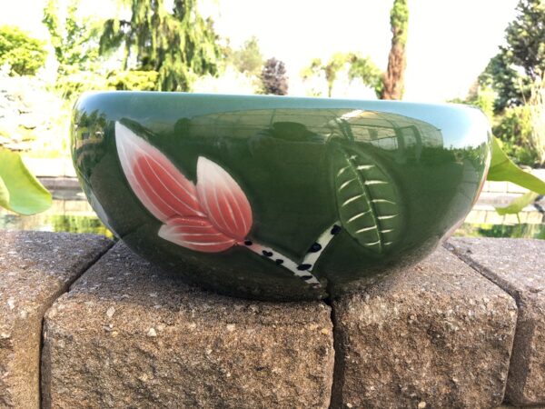 IMG_0468b-600x450 Chinese Bowl lotus Pot- Deep Green