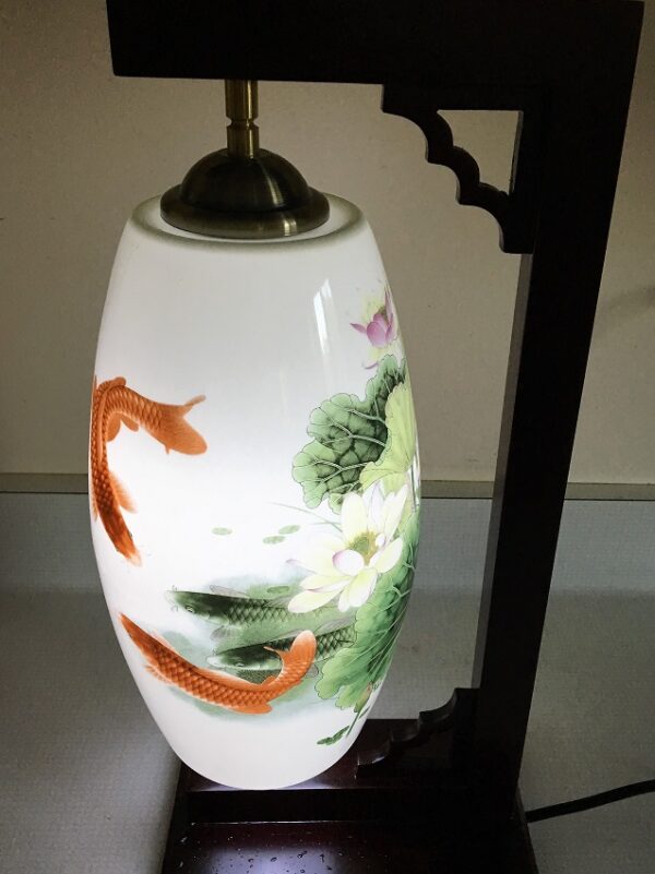 IMG_0698-R-600x801 Porcelain Lamp Lotus with Red Chinese Carp