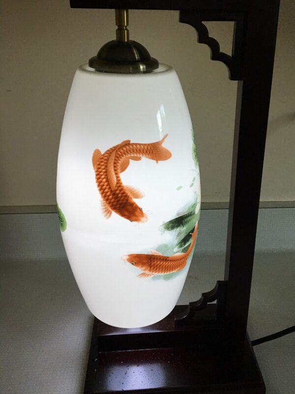 IMG_0700-r-600x801 Porcelain Lamp Lotus with Red Chinese Carp