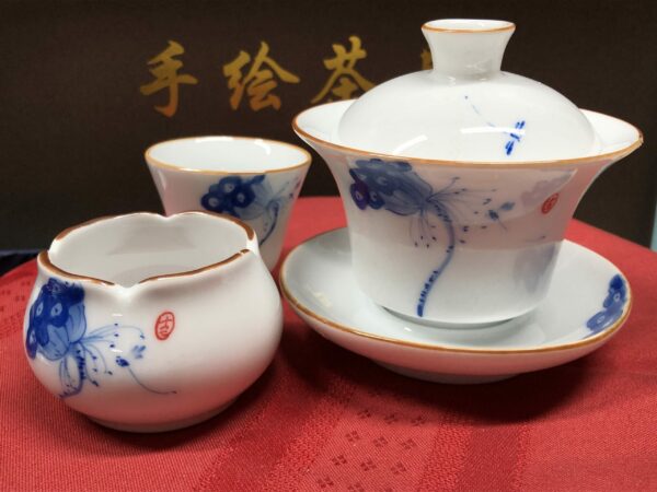 IMG_2598-scaled-1-600x450 Chinese Tea Set with Blue Lotus Design