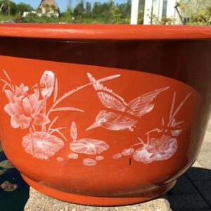 Plastic-Pot-with-Decal-300x300 Bowl Lotus Pot with Decal